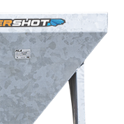 Rear shot of the HS100 showing the galvanization of the body and frame